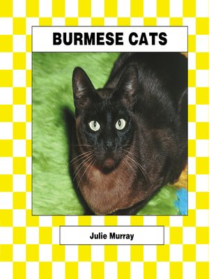 cover image of Burmese Cats